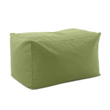 Outdoor Pouf Bench, Seascape Moss