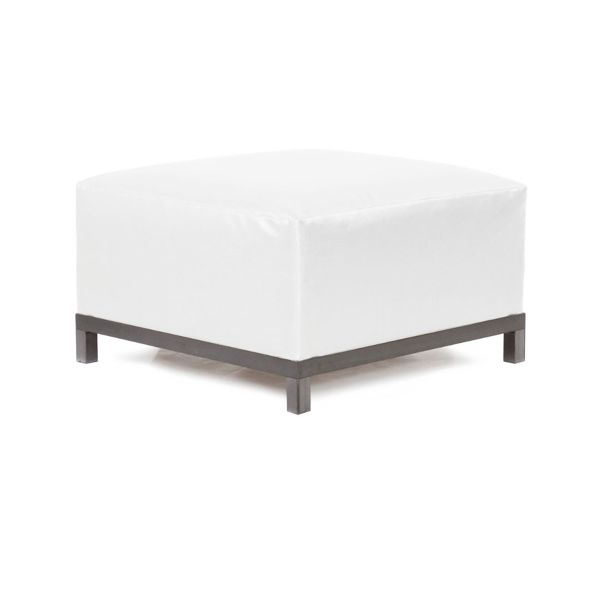 Vinyl Wall Covering Outdoor Outdoor Axis Ottoman Base & Titanium Frame