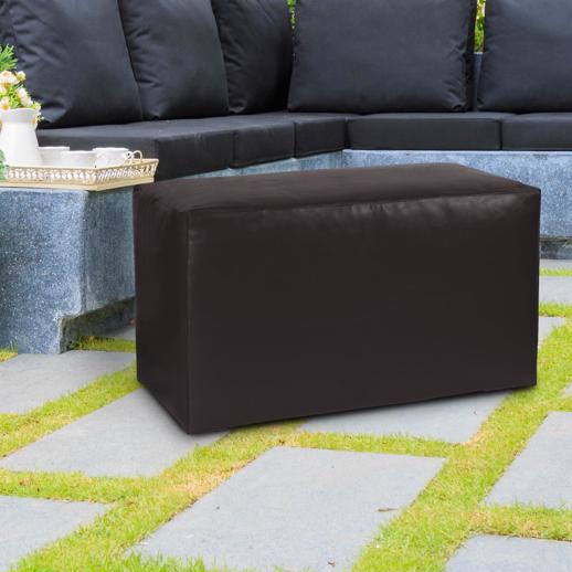  Outdoor Outdoor Universal Bench Cover Atlantis Black (Cover Only)