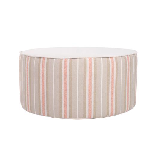  Outdoor Outdoor Indoor/Outdoor Universal Round Ottoman Dune Terra Cover Only