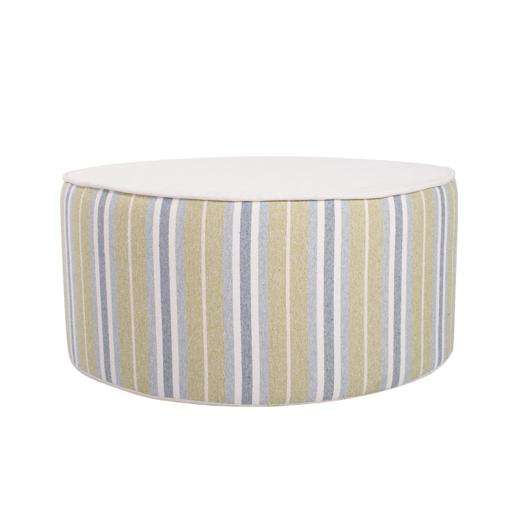  Outdoor Outdoor Indoor/Outdoor Universal Round Ottoman Dune Moss Cover Only