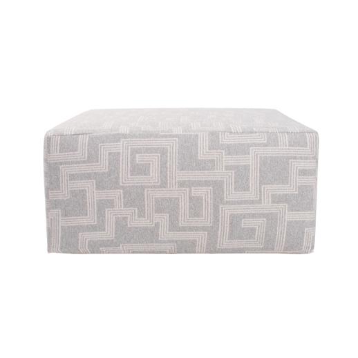  Outdoor Outdoor Indoor/Outdoor Universal Square Ottoman Syros Fog Cover Only