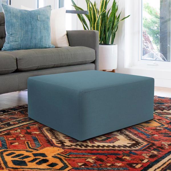 Vinyl Wall Covering Outdoor Outdoor Universal 36 Square Cover Seascape Turquoise (Cove