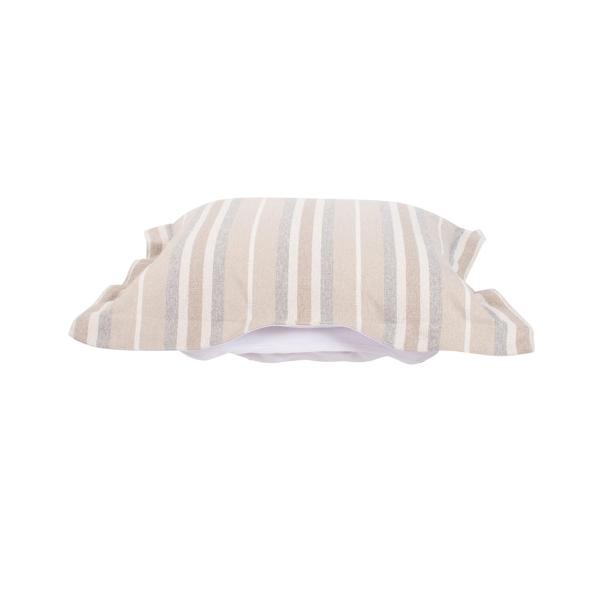 Vinyl Wall Covering Outdoor Outdoor Indoor/Outdoor Puff Scroll Ottoman Dune Sand  Cover Only