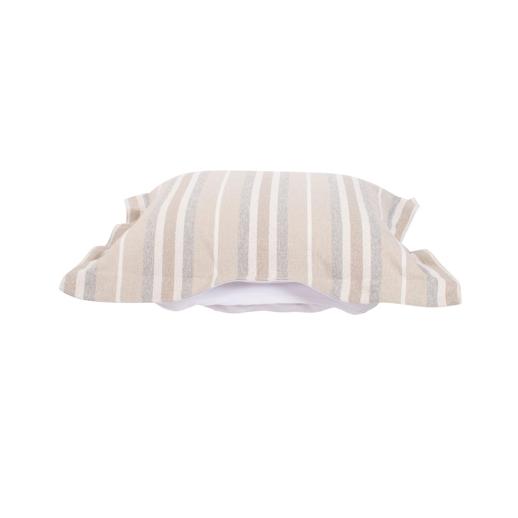  Outdoor Outdoor Indoor/Outdoor Puff Scroll Ottoman Dune Sand  Cover Only