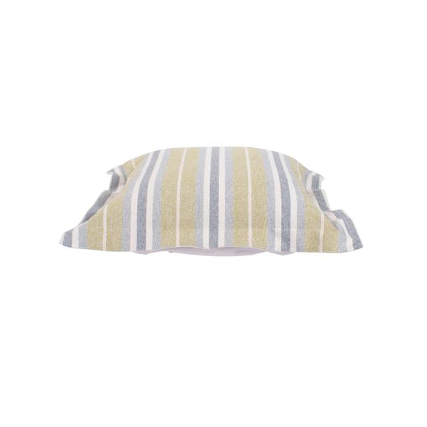 Vinyl Wall Covering Outdoor Outdoor Indoor/Outdoor Puff Scroll Ottoman Dune Moss Cover Only