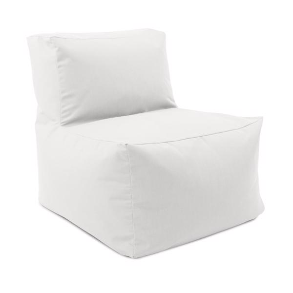 Vinyl Wall Covering Outdoor Outdoor Outdoor Pouf Chair Cover, Seascape Natural