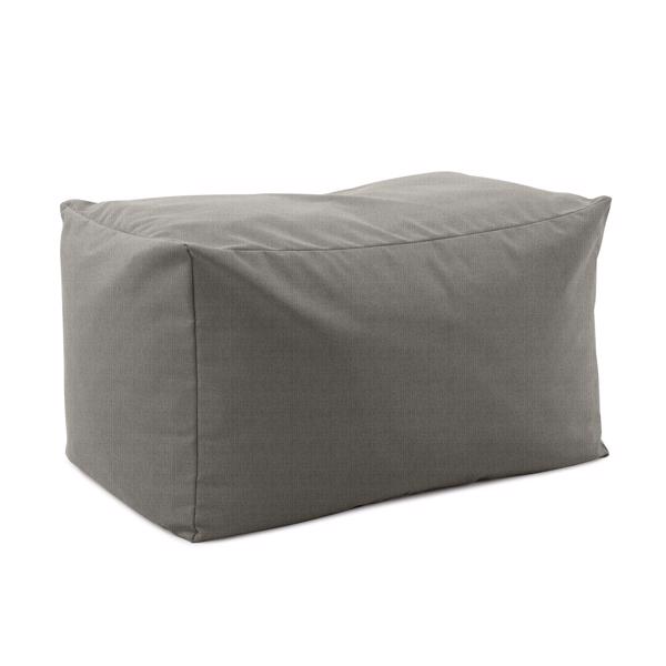 Vinyl Wall Covering Outdoor Outdoor Outdoor Pouf Bench Cover, Driftwood Sand