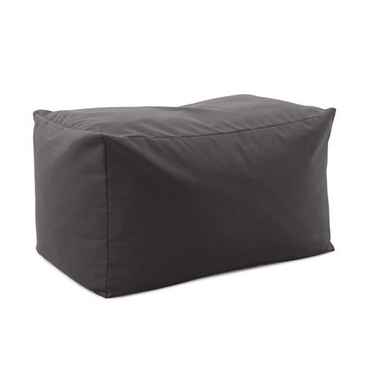  Outdoor Outdoor Outdoor Pouf Bench Cover, Seascape Charcoal