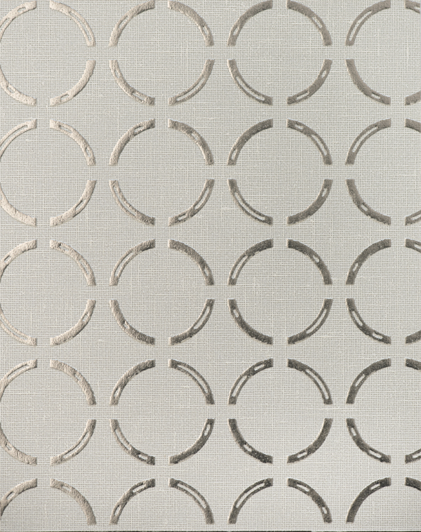 Textile Wallcovering Natural Textiles 3 Ryder Silver Lining