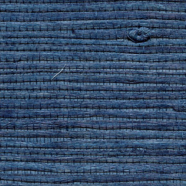 Textile Wallcovering The Naturals Collection Jute Weave Denim