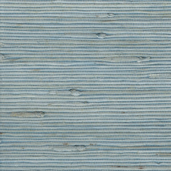 Vinyl Wall Covering The Naturals Collection Kanna Jute Cerulean