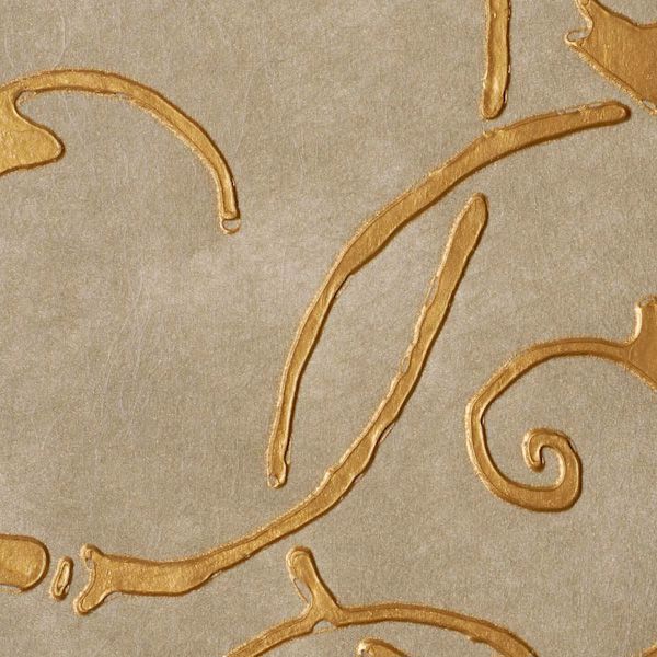 Specialty Wallcovering Opulence Arabesque Antique Moss