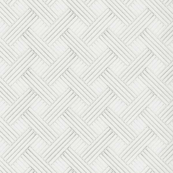 Vinyl Wall Covering Restoration Elements Assembly Optic White