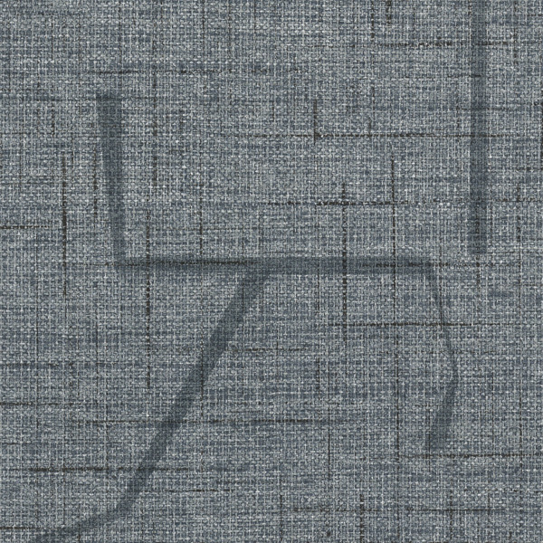 Vinyl Wall Covering Restoration Elements Kilbourne Lines Blue Cargo