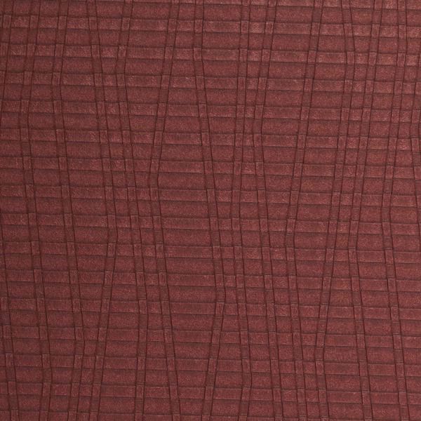 Vinyl Wall Covering Esquire Saddlery Shimmery Maroon