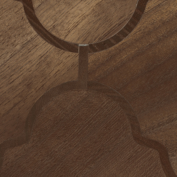 Vinyl Wall Covering Unique Effects Sextant Walnut