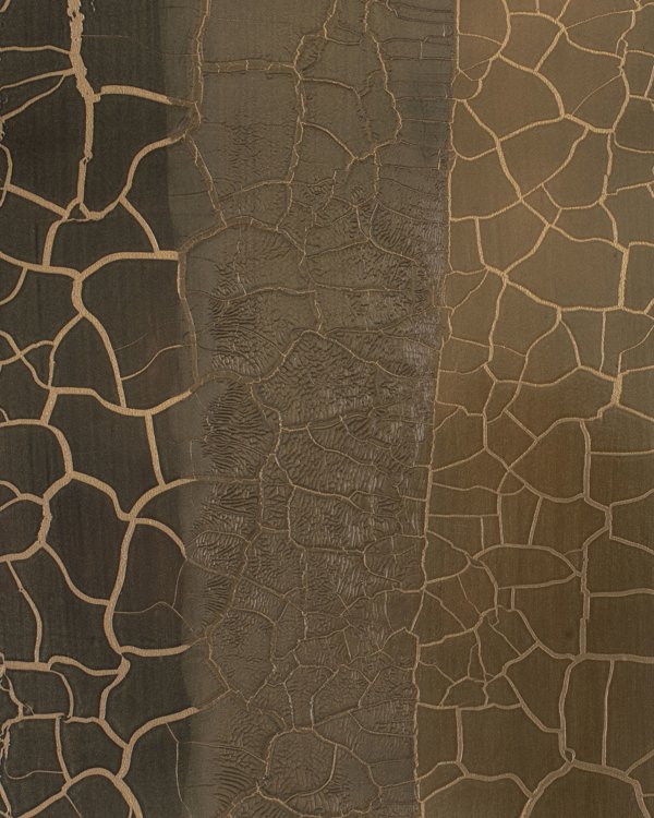 Specialty Wallcovering Specialty Wallcoverings Glacier Stripe Honey Copper