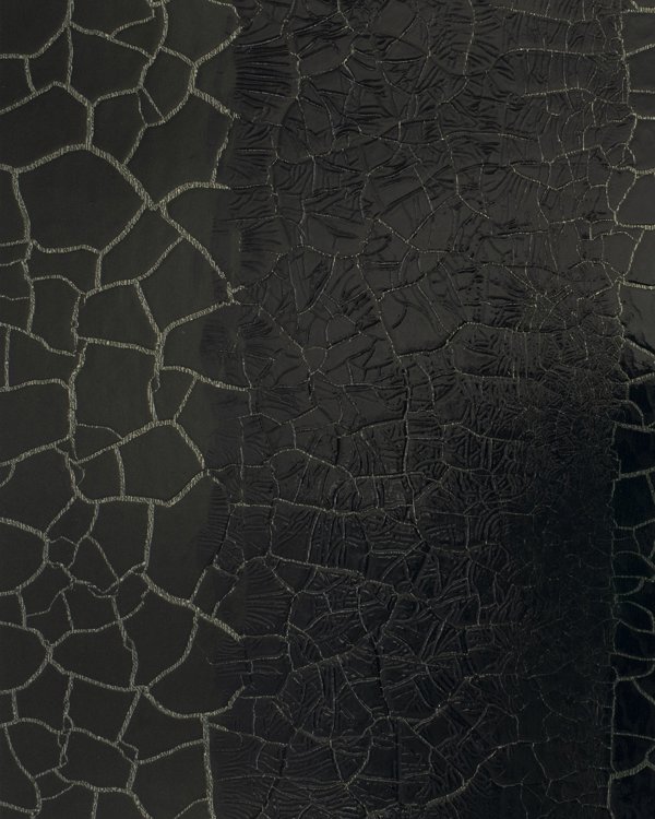 Specialty Wallcovering Specialty Wallcoverings Glacier Stripe Obsidian