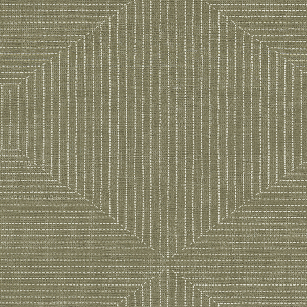 Vinyl Wall Covering Len-Tex Contract Stitched Squares Meadow