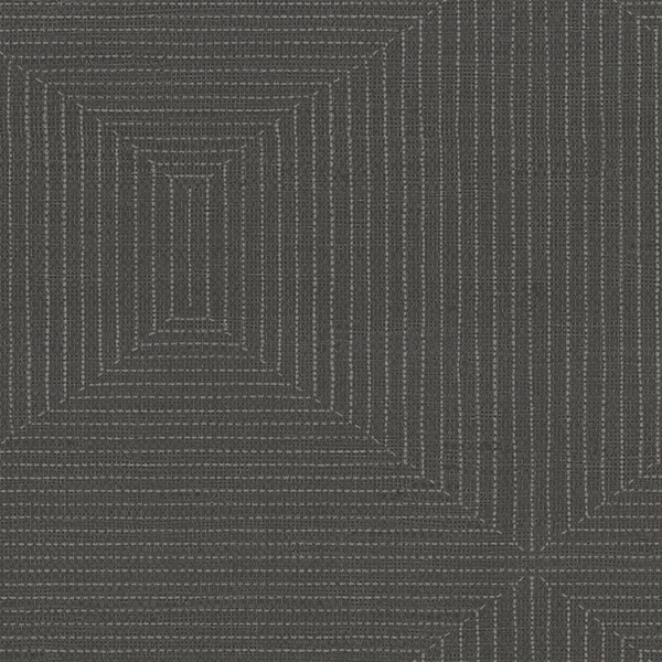 Vinyl Wall Covering Len-Tex Contract Stitched Squares Shale