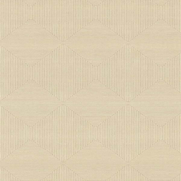 Vinyl Wall Covering Len-Tex Contract Stitched Squares Natural