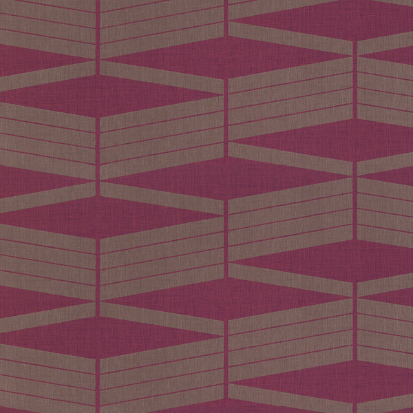 Vinyl Wall Covering Genon Contract Epic Lines Berry Burst