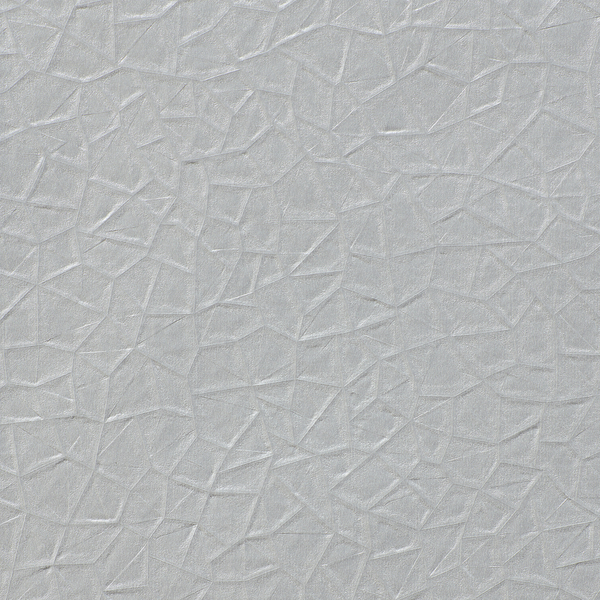 Vinyl Wall Covering Genon Contract Facets Sides of Silver