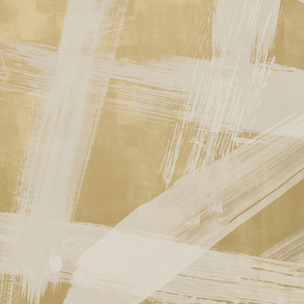 Pastel Yellow Brushtrokes Vinyl