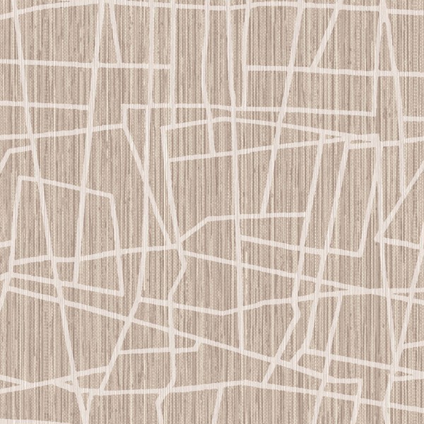 Vinyl Wall Covering Genon Contract Scribble Slanted Sand
