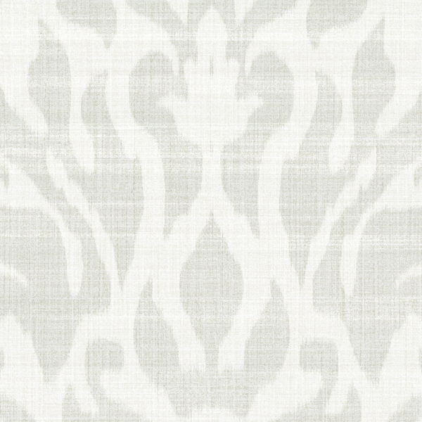 Vinyl Wall Covering Genon Contract Shadow Damask Ethereal White