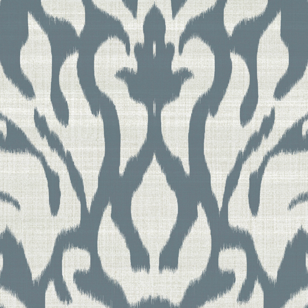 Vinyl Wall Covering Genon Contract Shadow Damask Ethereal Steel