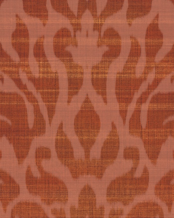 Vinyl Wall Covering Genon Contract Shadow Damask Spiced Cider