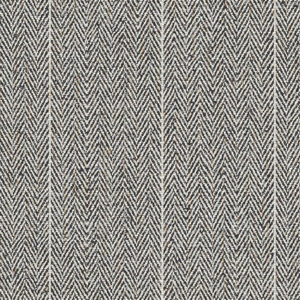 Vinyl Wall Covering Genon Contract Tailored Stripe Black Thread