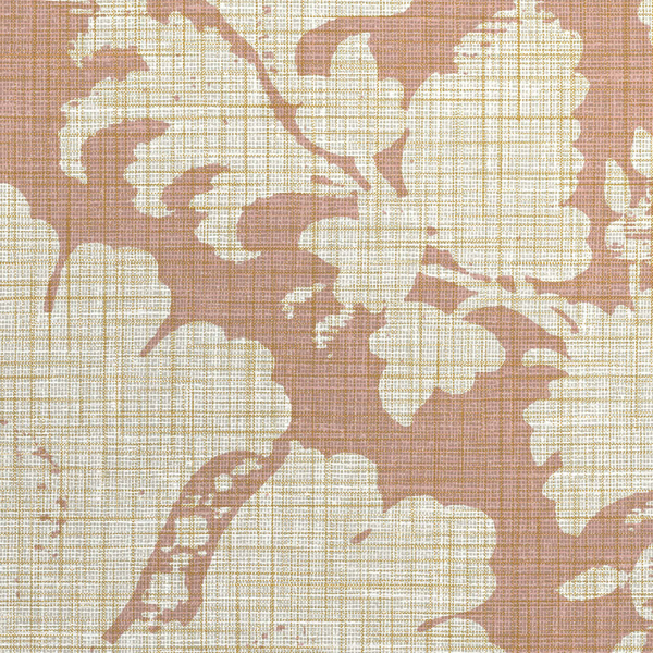 Vinyl Wall Covering Vycon Contract Watercolor Damask Blush Linen