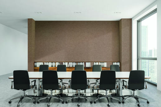 Acoustical Wallcovering Acoustical Resource Monroe Briar Room Scene