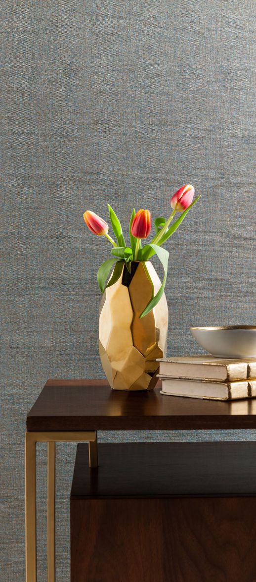 Vinyl Wall Covering Bolta Contract Interweave Frosty Room Scene