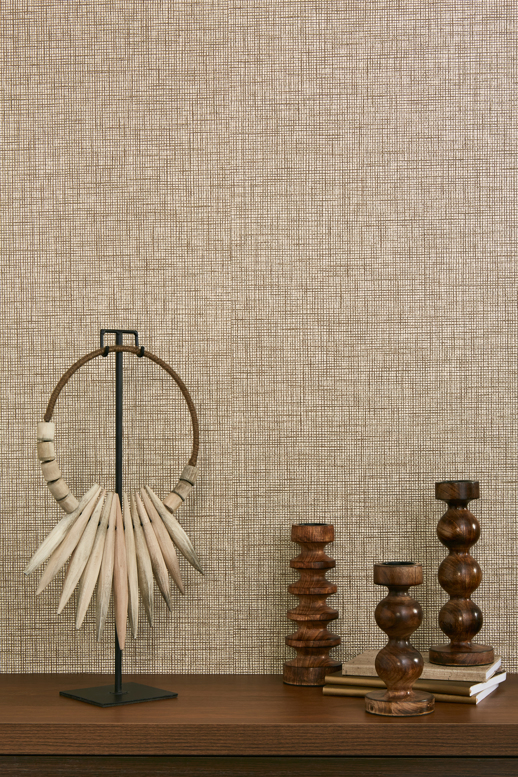 Vinyl Wall Covering Bolta Contract Paper Weave Rein Room Scene