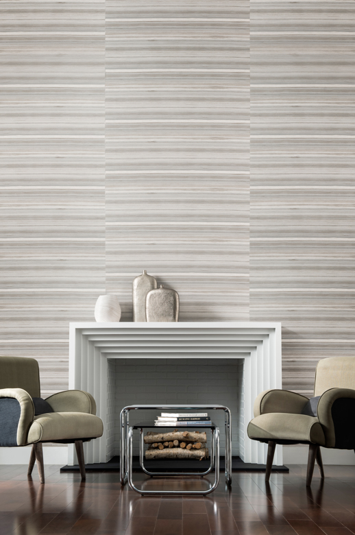 Vinyl Wall Covering Bolta Contract Stone West Opal White Room Scene