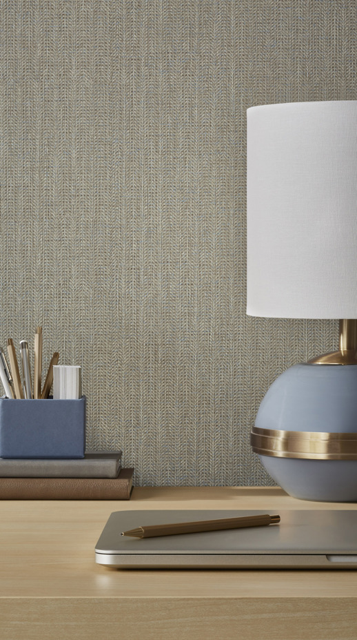 Vinyl Wall Covering Bolta Contract Well Suited Dapper Room Scene