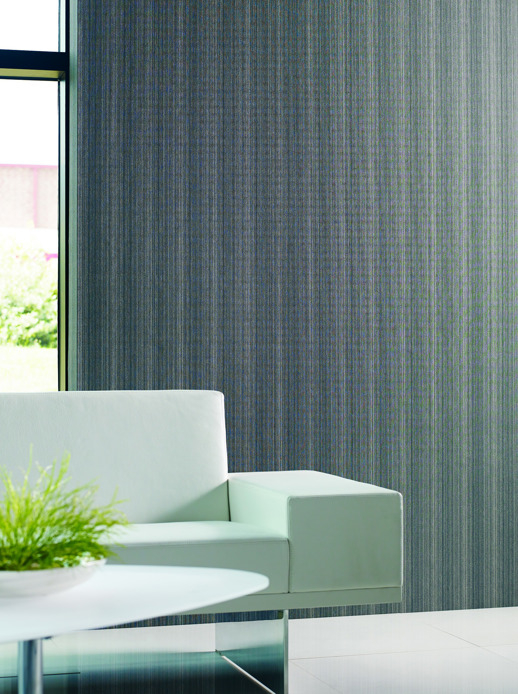Vinyl Wall Covering Candice Olson Contract Blurred Lines Pearl Slate Room Scene