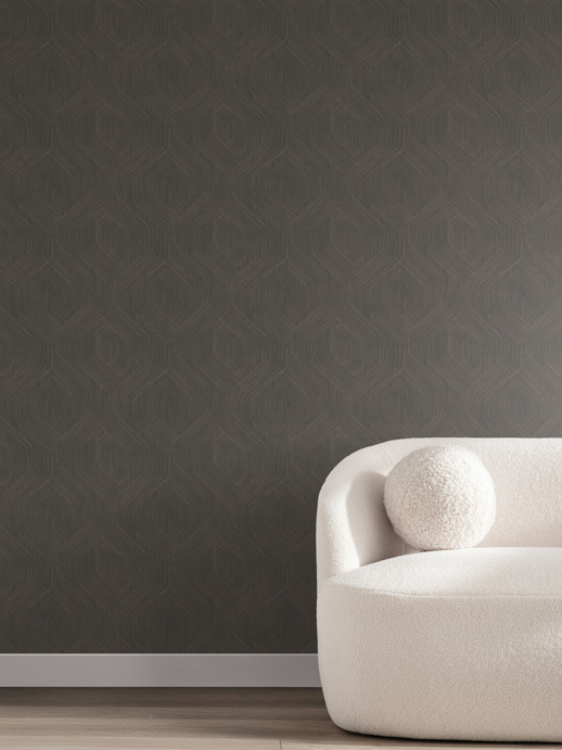 Vinyl Wall Covering Candice Olson Couture Impulse Meringue Room Scene