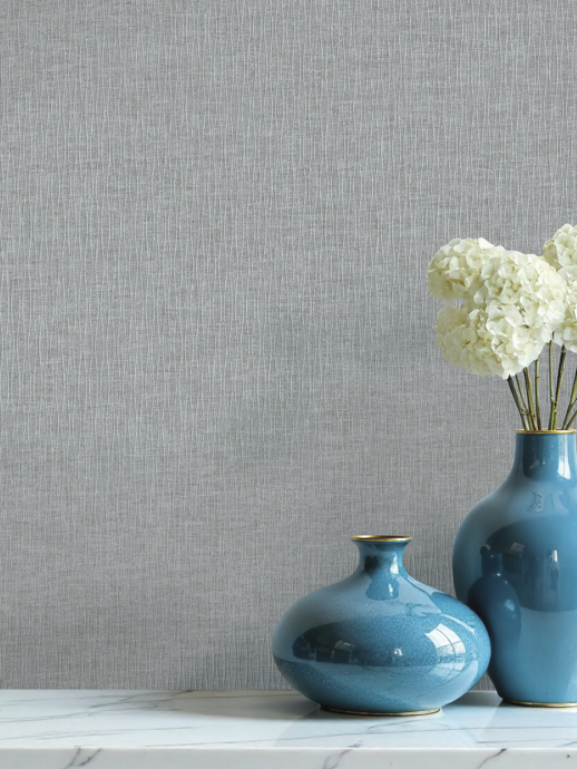 Vinyl Wall Covering Candice Olson Couture Rapport Zinc Room Scene