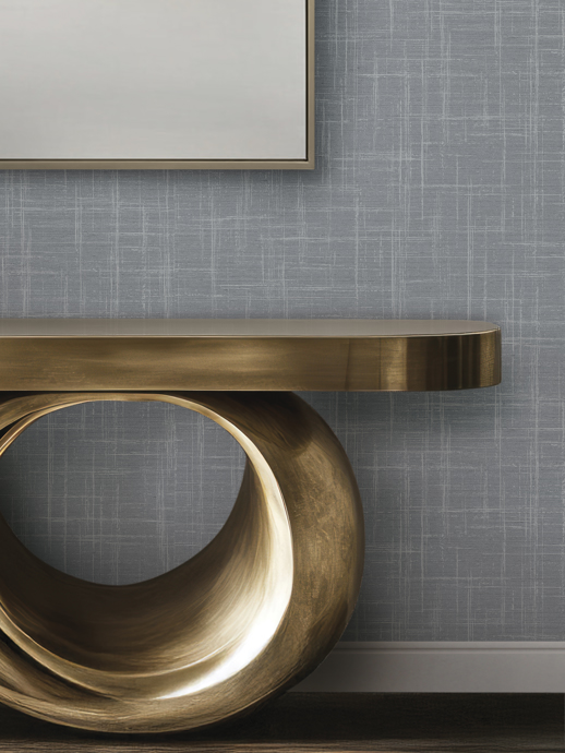 Vinyl Wall Covering Designer Gallery Cohesion Slate Room Scene