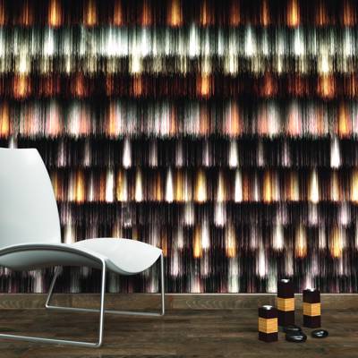 Digital Curated Metallic Martenitza Room Scene