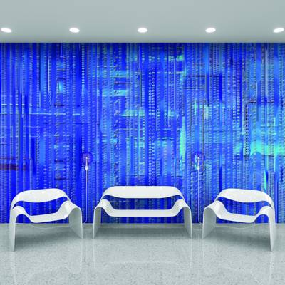 Digital Curated Metallic Roadtrip Room Scene