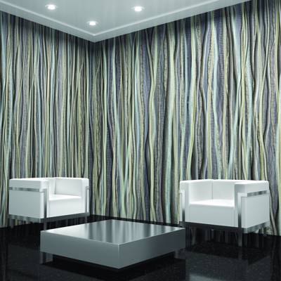 Digital Curated Metallic Tanabata Room Scene