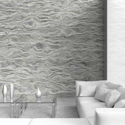 Digital Curated Metallic Tidal Room Scene