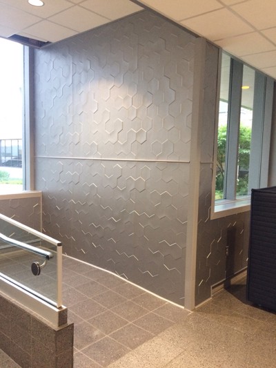 Dimension Walls Honeycomb Room Scene