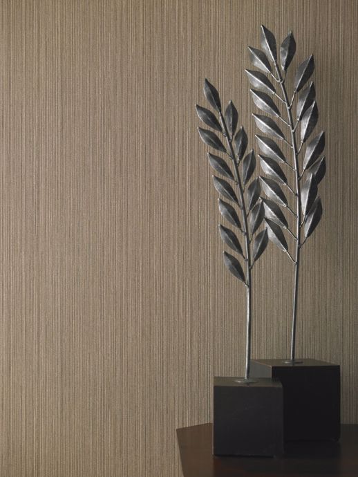 Vinyl Wall Covering Encore Weiss Olive Branch Room Scene